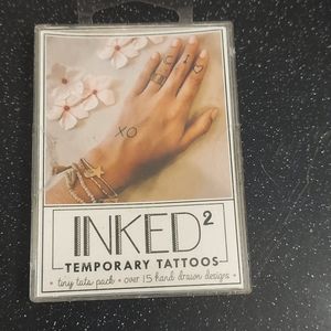 Peel off plastic top she temporary tattoo